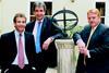 ISS management team Rodney Lunn (left), Simon Morse and Claus Hyldager: The logical side effect of a reduction of time in port is an increase in port operating efficiency
