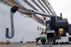 Ship connected to Cavotec PowerMove shorepower