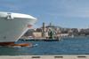 Cruise Ship docked at Marseille