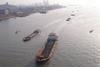Ports are helping to crack down on the number of overloaded barges on the Yangtze. Photo: C Ryu