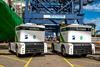 Pair of Q-Trucks at the Port of Felixstowe