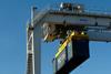 The EcoCrane will be tested over the next 12 months by Ports America at the West Basin Container Terminal