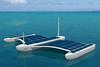 The Aquarius USV will be powered by a solar-electric hybrid marine power (HMP) solution