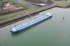 The image shows the waterways barge Mts Servus