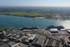 The image shows the Marchwood area, including Marchwood Industrial Park and ABP Solent Gateway from the perspective of Southampton