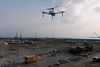 Airobotics drones help in the day-to-day construction of the new port at Haifa. Credit: Airobotics