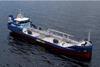 A render of the new Seafuels bunkering vessel