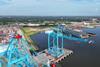 APM Terminals Mobile aerial shot