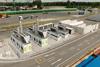 The image shows the CO2-neutral mtu energy system at Duisburg Gateway Terminal