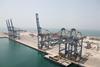 Khalifa Port commenced commercial operations this week Photo: ADPC