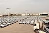 Lots and lots of identical white cars at Jafza