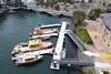 NSW Port Authority's new floating pontoon at Moores Wharf