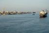 The Suez Canal at Port Said