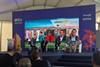 Image shows the speakers in session one at GreenPort Congress