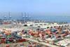The image shows Jeddah Islamic Port