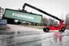 Container handling: The new Gloria Reachstacker DRG100 provides maximum power with minimum fuel costs