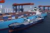 Artist impression of LNG bunkering Photo: TGE