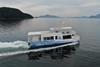 HydroBingo is the first 80 passenger ferry for commercial use with two hydrogen diesel combustion engines Photo: CMB