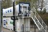The LNG preparation unit comprises of a 40ft LNG tank and a gas preparation unit