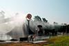 With precise aiming capability, the tower-mounted dust suppression units can be triangulated for superior particle control
