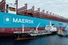 Ane Maersk methanol bunkering at Ulsan Port