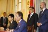 Strategic alliance: The agreement was signed in the presence of the prime ministers of Belgium and China