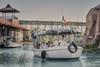 The electric boats will allow guests to get close to the rare animals that live in the River Safari Photo: Torqeedo