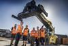 New investment sees Williams Shipping buy a new Hyster reach stacker