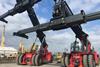 The order is made up of three units of DCG100 Empty Container Handlers and two units of DRG450 Reachstackers Photo: Cargotec