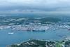 Port of Gothenburg from the air