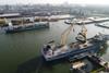 Rotterdam's breakbulk cargoes include heavy-lift and project cargoes. Credit: The Port of Rotterdam