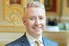 The image shows a head shot of a smiling Mark Simmonds, director of policy at the British Ports Association (BPA)