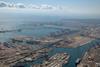 The Port of Long Beach hopes to reach zero emissions. Photo: Bruce Perry, department of geological sciences, CSU Long Beach