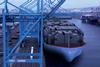 Big ships, like Maersk's Triple E, bring big insurance headaches for ports