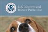 The US CBP is increasingly using inspector dogs. Credit: CBP