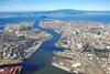 Volume down: Oakland’s cargo volumes were hit hard in January