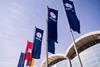 Flags at SMM Hamburg
