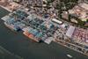 APM TERMINALS (Laldia Bangladesh) rendered aerial image