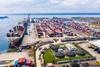 The West Africa Container Terminal (WACT) is located in Onne Port