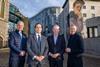 Bob Sanguinetti, CEO, Port of Aberdeen; Councillor Martin Greig, chair of Aberdeen's Organising Committee for Tall Ships 2025; Adrian Watson, CEO, Aberdeen Inspired; Chris Foy, CEO, VisitAberdeenshire