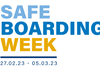 PLA safe boarding week campaign logo