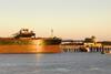 Port Strategy: Loading iron ore at Port Hedland, Western Australia, where a hearts and minds approach is being taken to tackling dust problems.