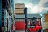 The new Kalmar DCF50-90 forklift truck is the latest in the series of light range of 5 to 9 tonne capacity machines