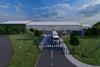 CGI image of an Enviroo plastic recycling plant at Ellesmere Port