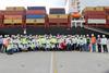 Sociedad Puerto Industrial Aguadulce handled its first container vessel, MSC Sasha.