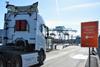 Electric trucks are being given priority at the Port of Gothenburg