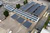 Solar canopies at Portsmouth International Port