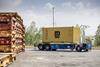 The image shows the demo of the self-driving, zero-emission shuttle at Medrepair