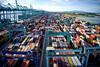 Containers at the Port of Tanjung Pelepas in Malaysia