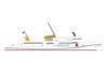 The new ferry will be the first German flagged newbuild to be equipped to operate primarily on LNG